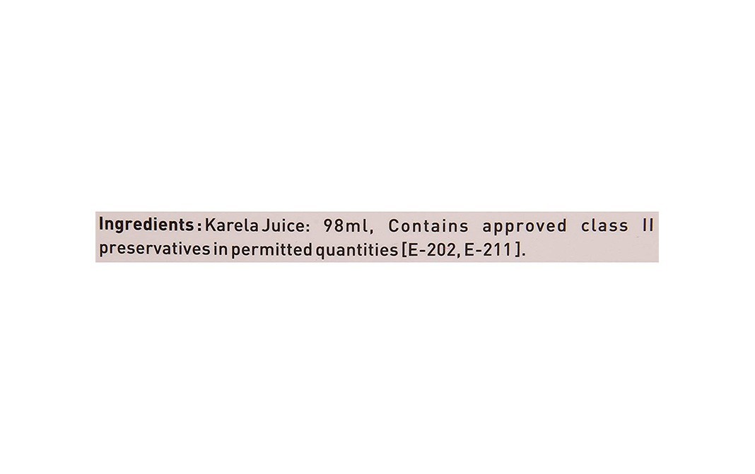 Nutriorg Karela Juice (Bitter Gourd)   Box  500 millilitre